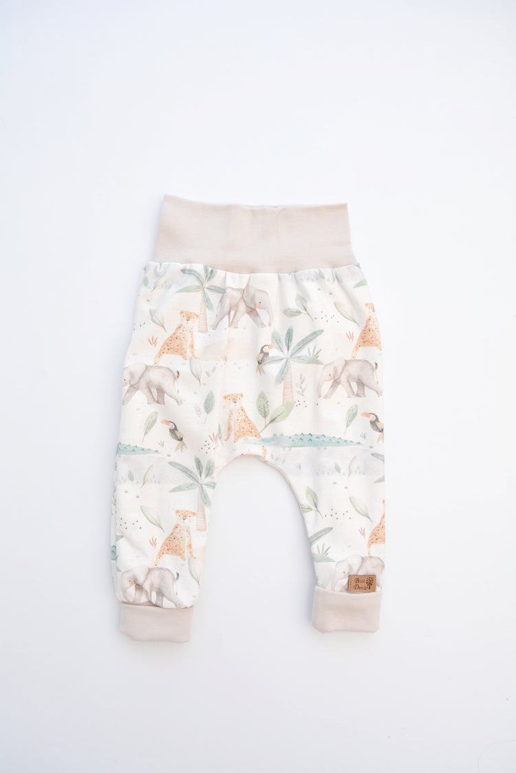 Hose "Dschungel" beige Gr. 56