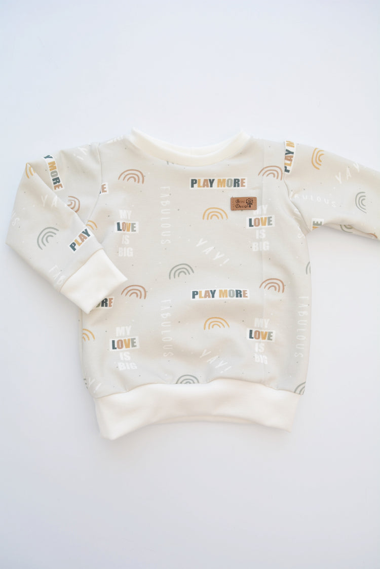 Sweater „Play more“