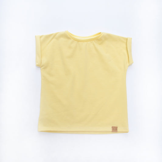 T-Shirt "Uni" gelb