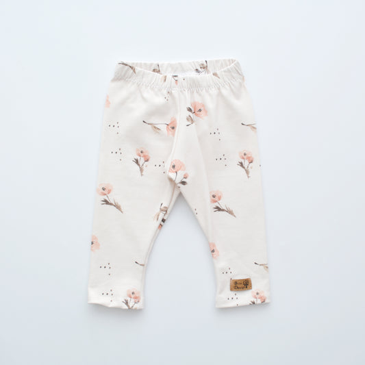 Legging "Mohnblumen" Gr. 50/56