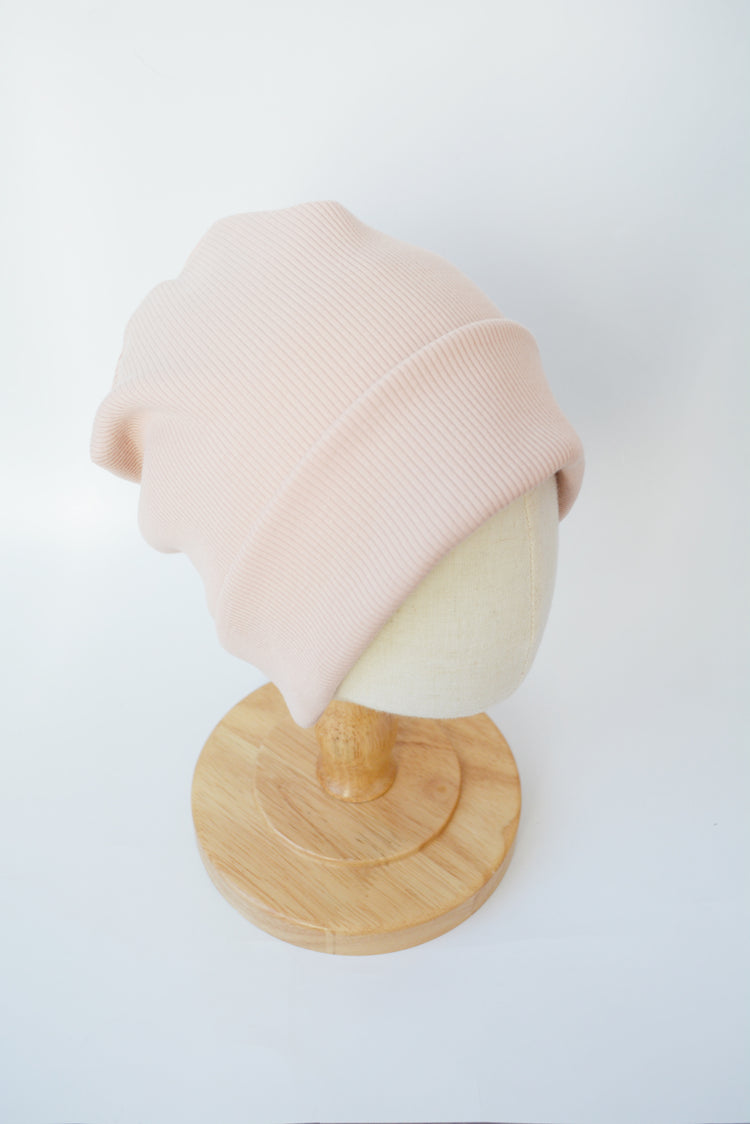 Mütze „Rosa Uni Rib“