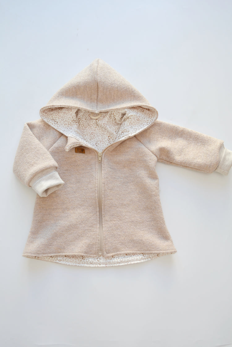 Walkjacke "Leo" beige Gr. 98