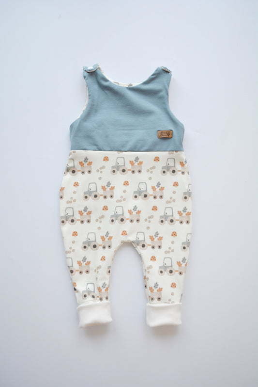 Strampler "Traktoren im Herbst" Gr. 62