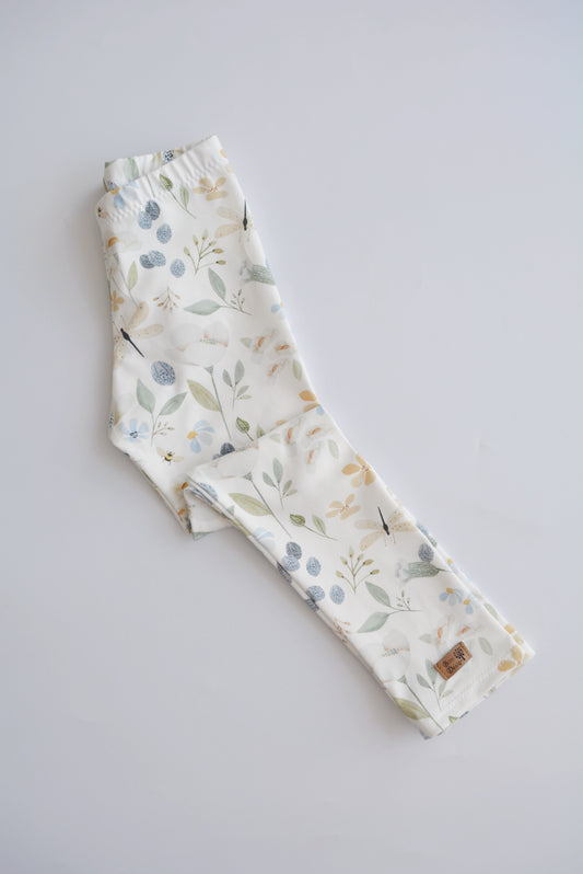 Legging & Haarband „Blumen" Gr. 92 (wird nach Bestellung & Bezahlung angefertigt)