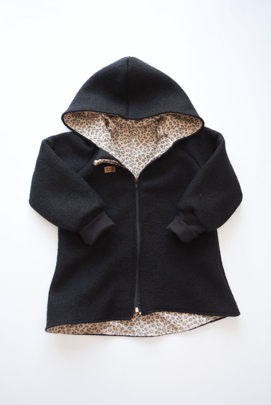 Walkjacke "Leo" schwarz Gr. 116