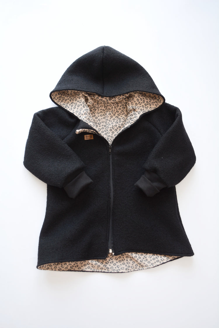 Walkjacke "Leo" schwarz Gr. 116