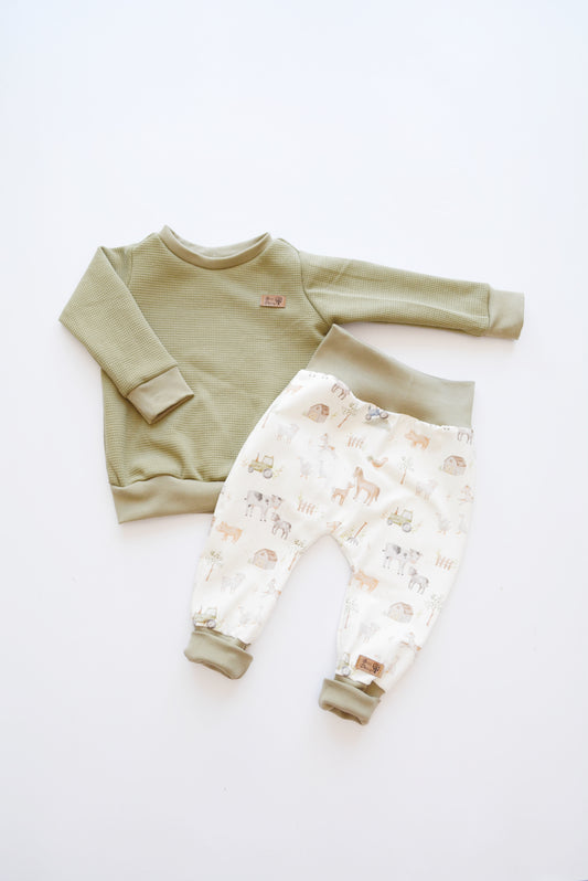 Sweater & Hose „Little Farm“ Gr. 74