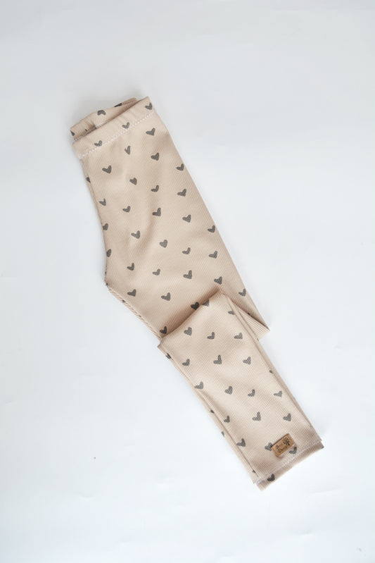 Legging "Herzchen" Gr. 110/116