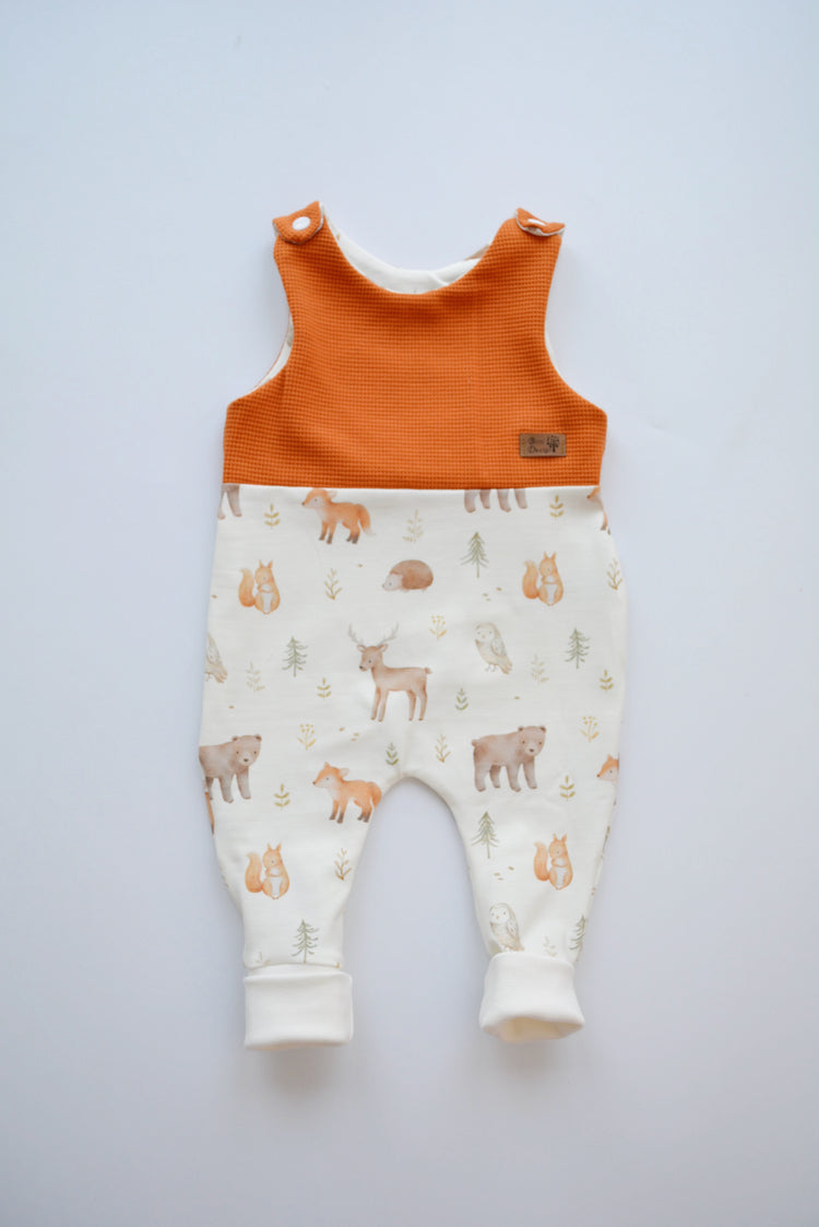 Strampler "Waldtiere" Gr. 62