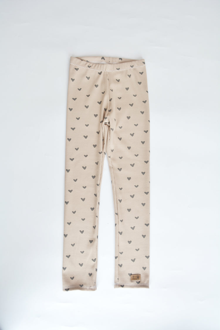 Legging "Herzchen" Gr. 110/116