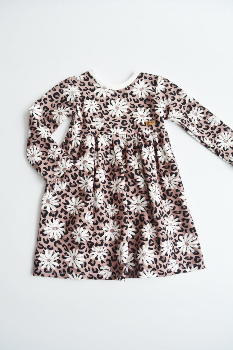 Kleid "Leo & Blumen" Gr. 116