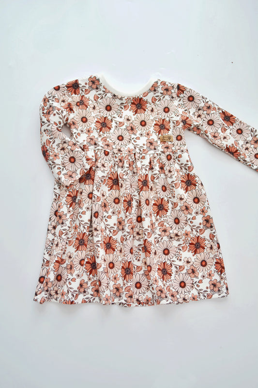Kleid "Blumen" Gr. 98